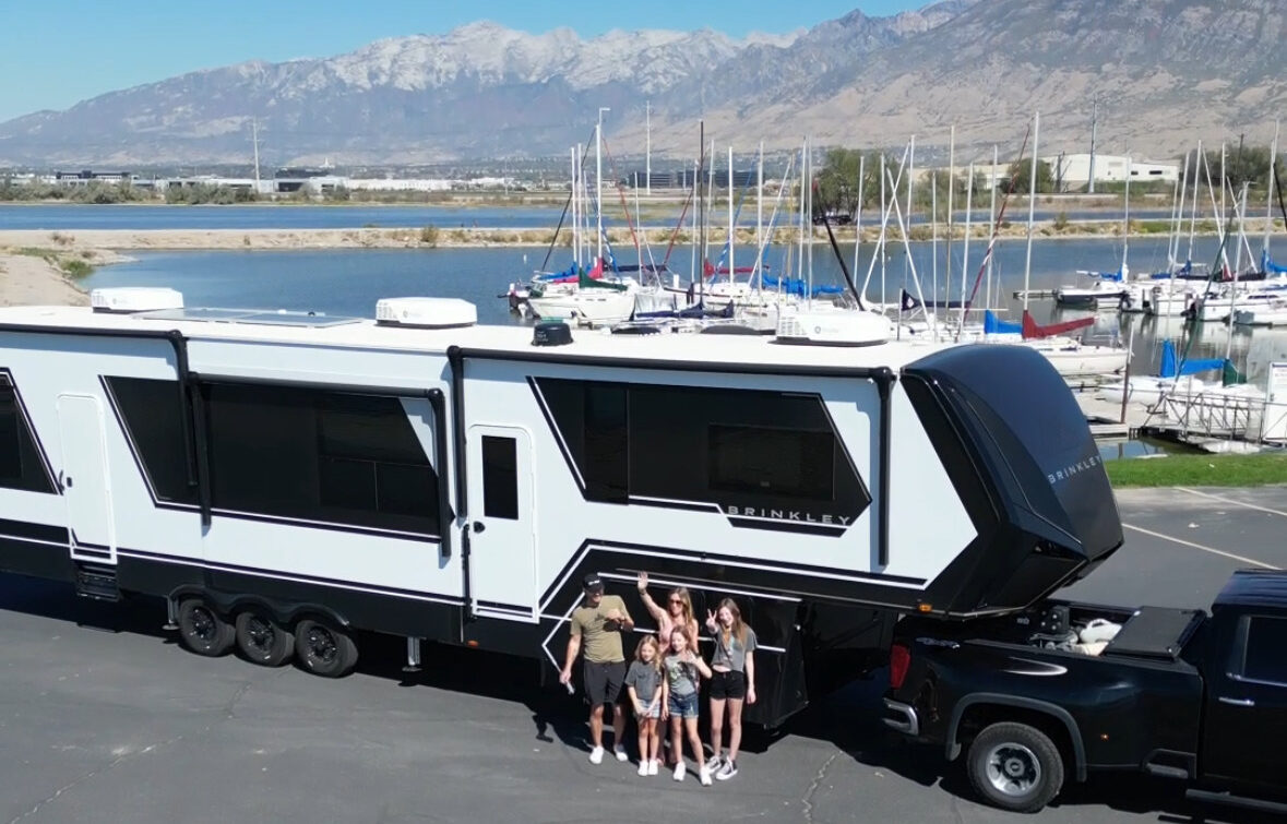 full-time RV family