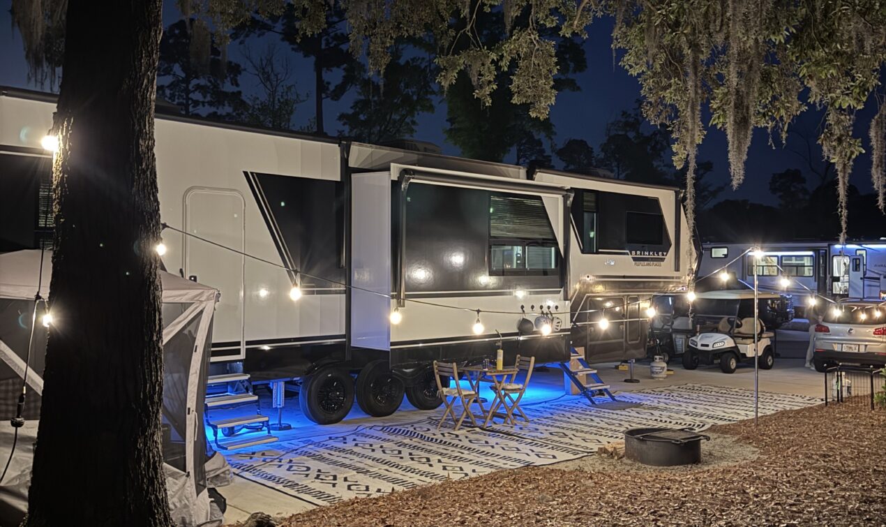 full-time RV family